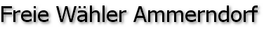 Freie Wähler Ammerndorf
